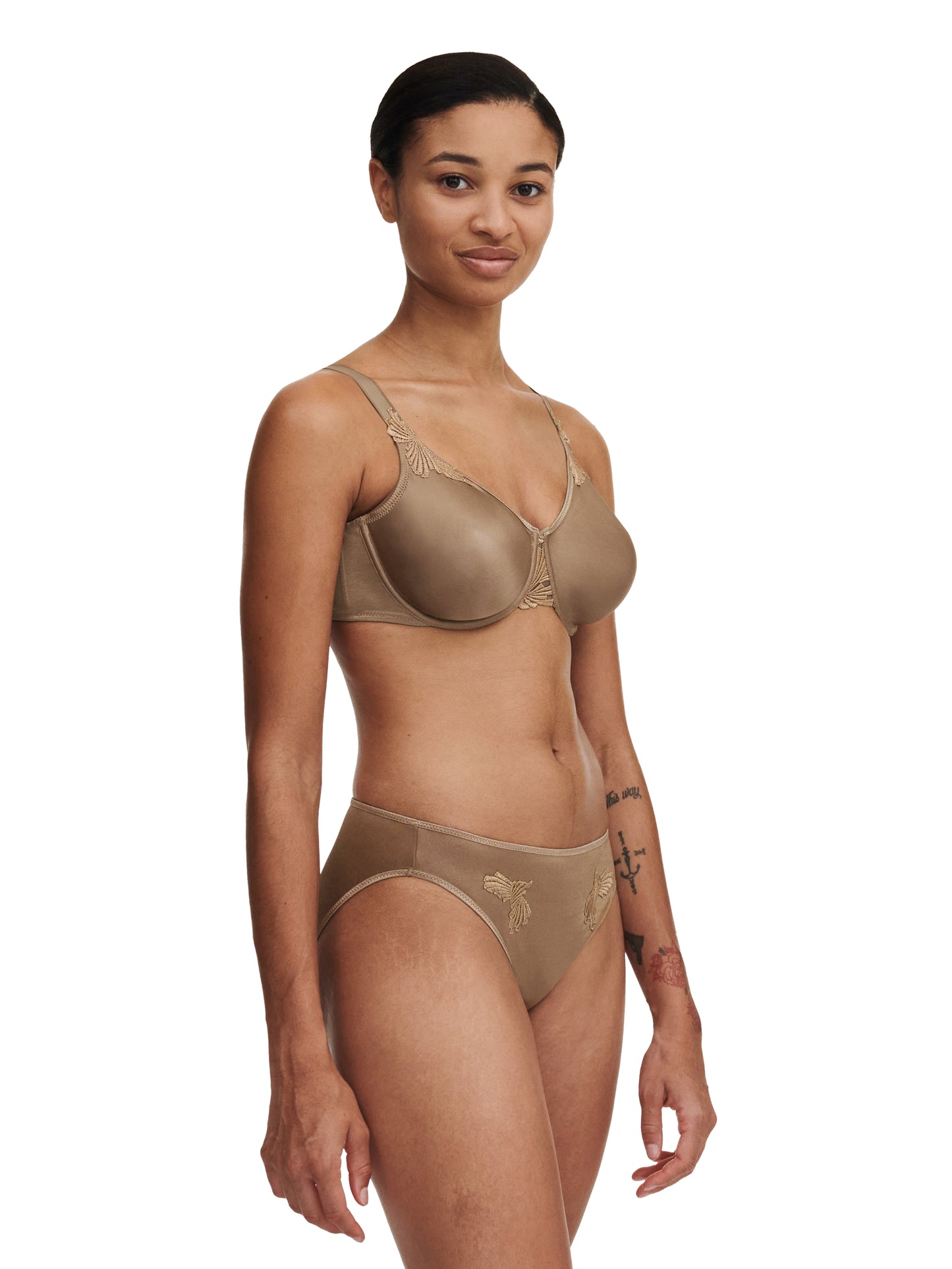 Chantelle slip - Hedona 2033 - Terracotta New Design