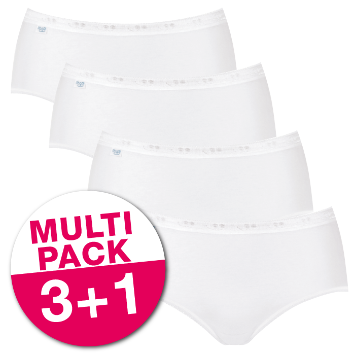 SLOGGI BASIC+ Midi 4 PACK - 2 kleuren