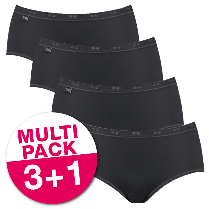 SLOGGI BASIC+ Midi 4 PACK - 2 kleuren