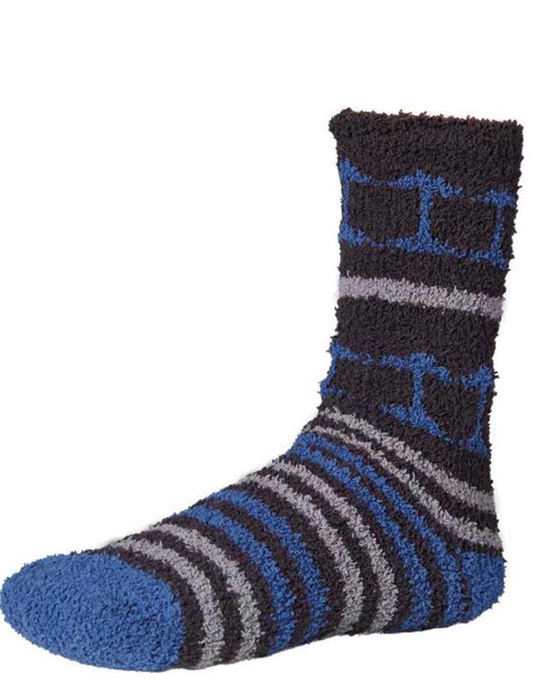 Ysabel Mora Flanellen huissokken voor mannen - 22798 - Diverse kleuren.