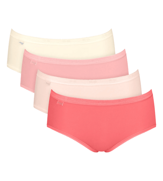 Sloggi Basic Midi C4P - voordeelpack 3+1 GRATIS - kleur M006