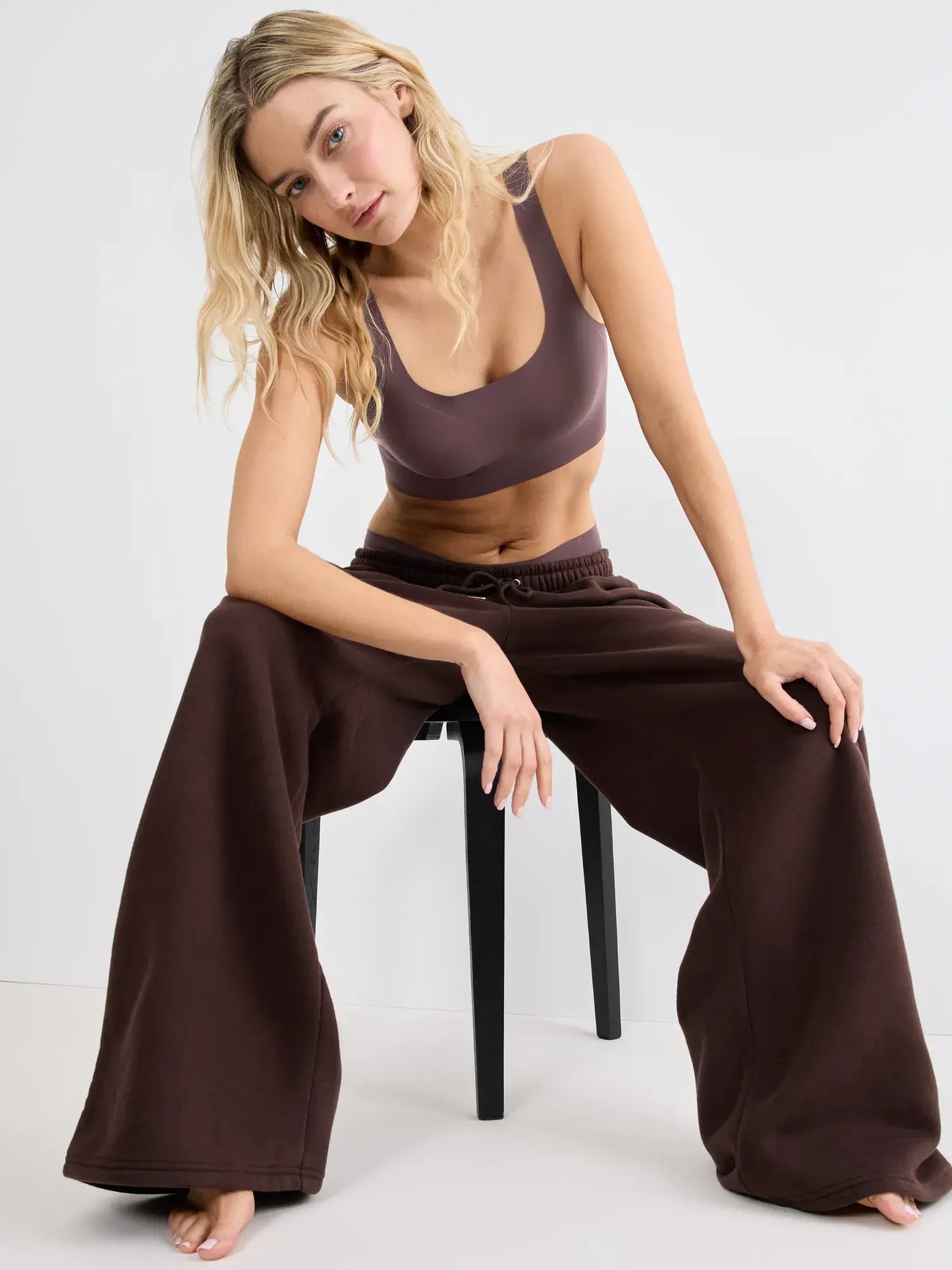 Sloggi Top voorgevormd zonder beugel - ZERO Feel 2.0 Top - Merlot (7753)