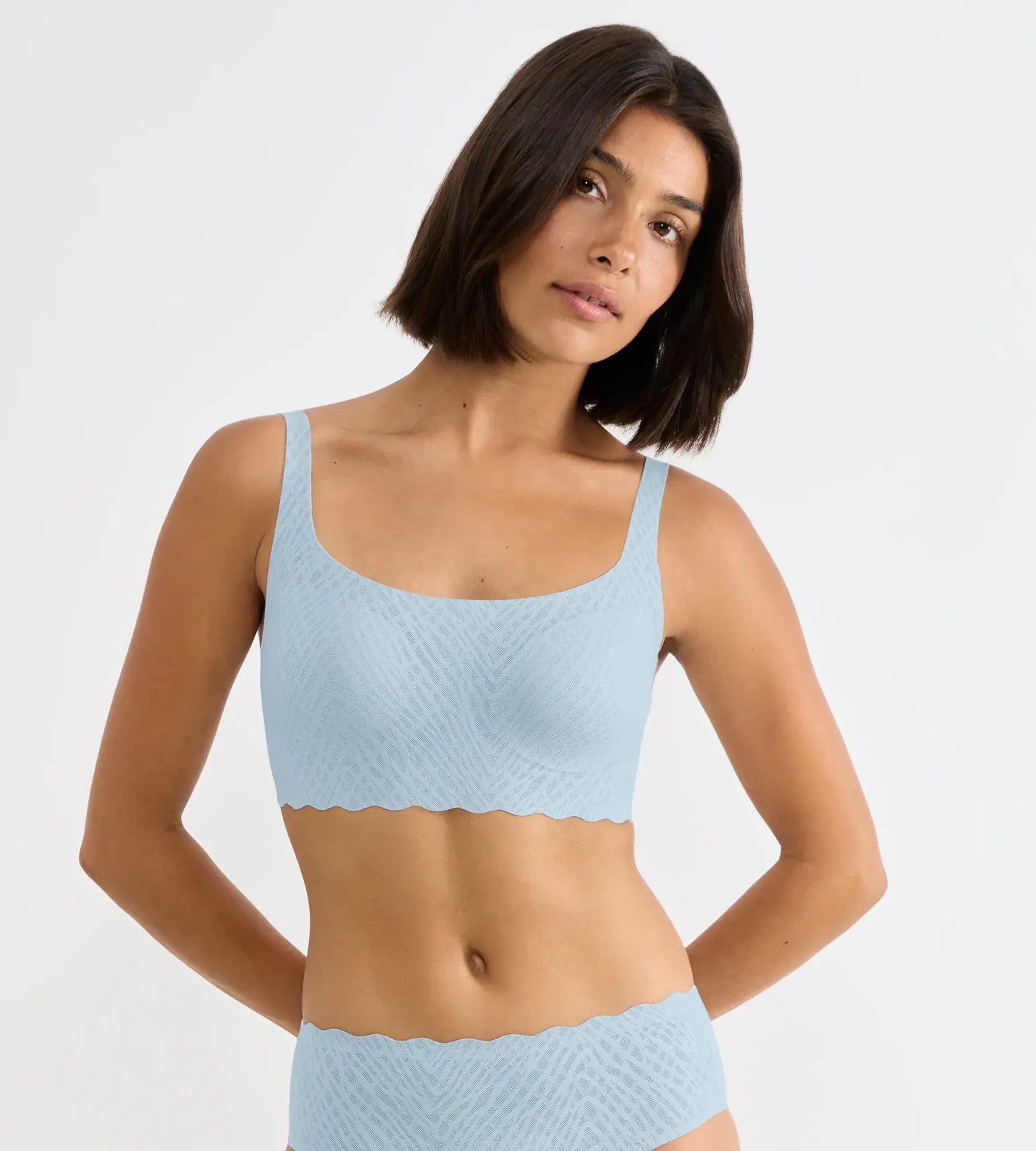 Sloggi Top - ZERO Feel Bliss Top R* - Sky Blue (00KY)