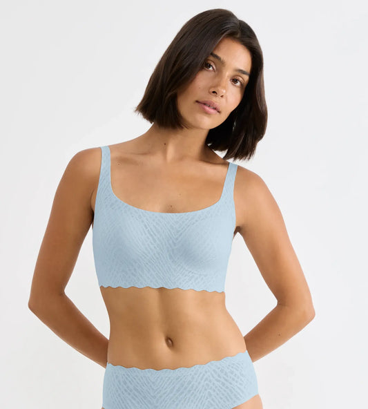 Sloggi Top - ZERO Feel Bliss Top R* - Sky Blue (00KY)