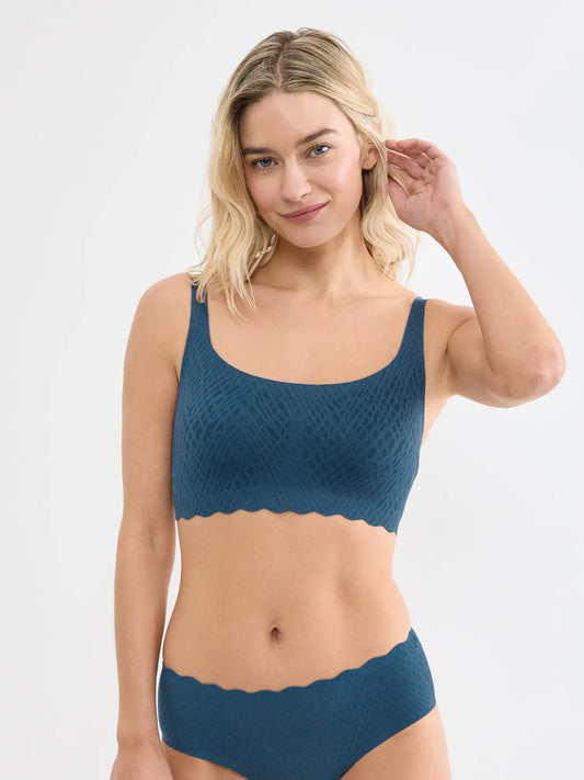 Sloggi Top - ZERO Feel Bliss Top R* - Smoky Blue (1692)