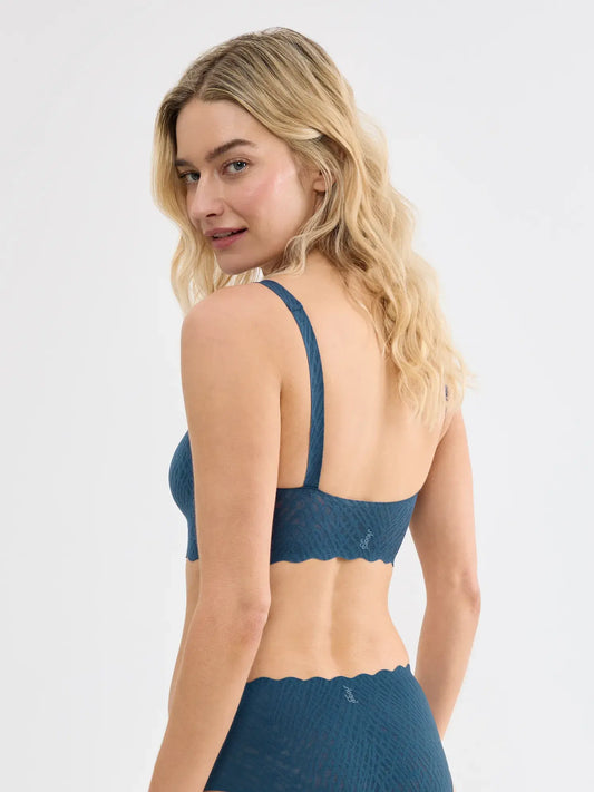 Sloggi Top - ZERO Feel Bliss Top R* - Smoky Blue (1692)