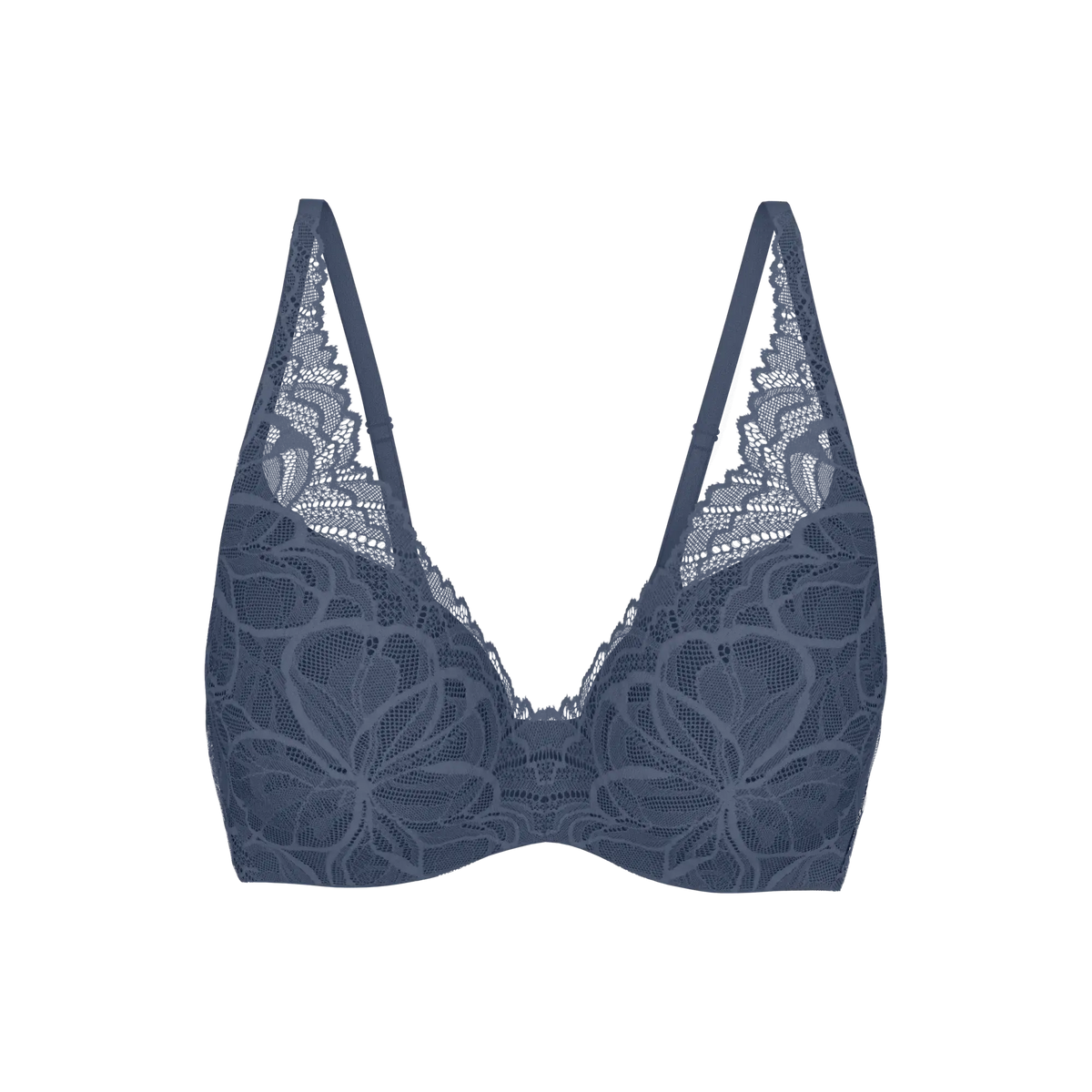 Triumph Push-up BH - Body Make-Up Illusion Lace WP - Indigo Veil (7873)