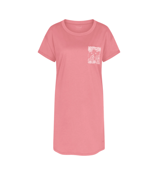Triumph nachthemd korte mouw - Nightdresses NDK X - 00BE CHERRY ROSE