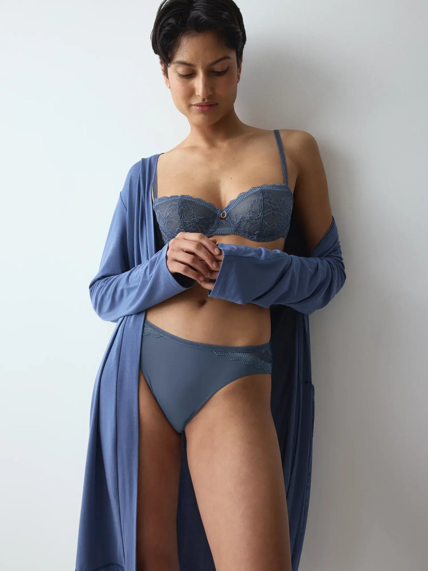 Triumph String/hipster - Comfort Allure Brazilian R* - Indigo Veil (7873)