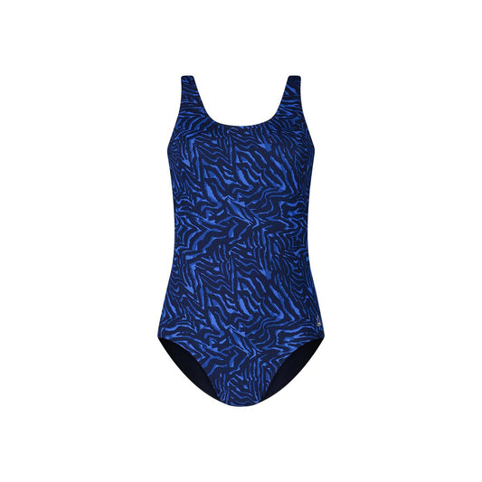 ten Cate Swim (Tweka) badpak lining cup - 10957 - water waves blue
