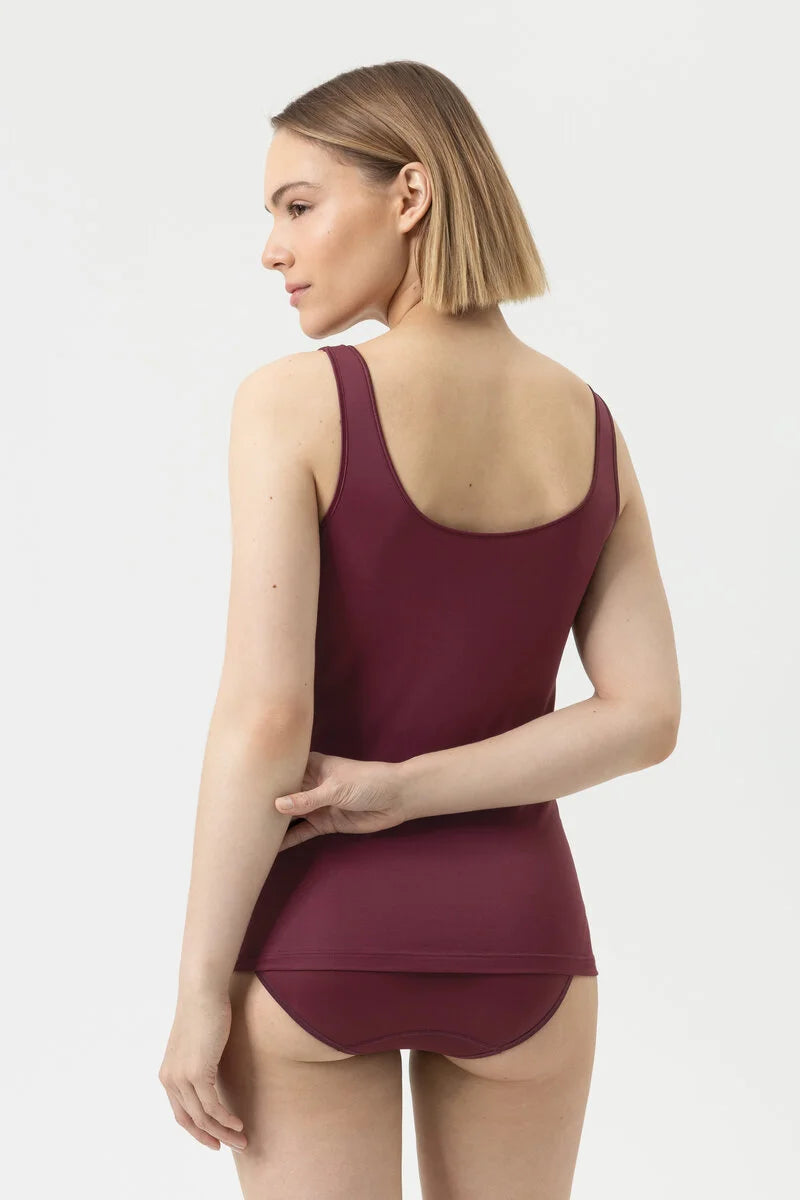 Mey hemd top met kant - Emotion Elegance 1110028 - Boysenberry