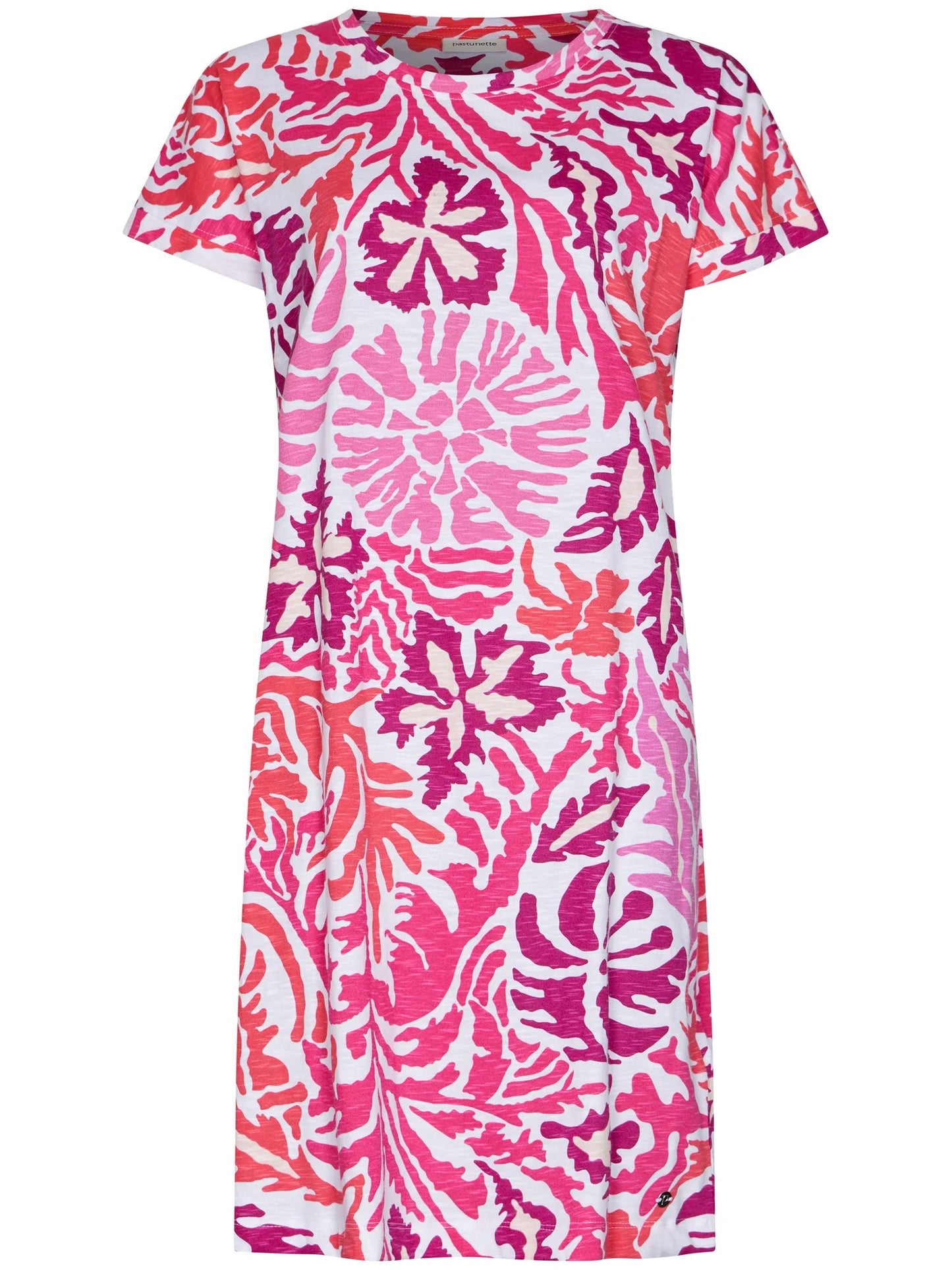 Pastunette Nachthemd met all-over print - serie Paradise Pink 111261-110-1 - Pink