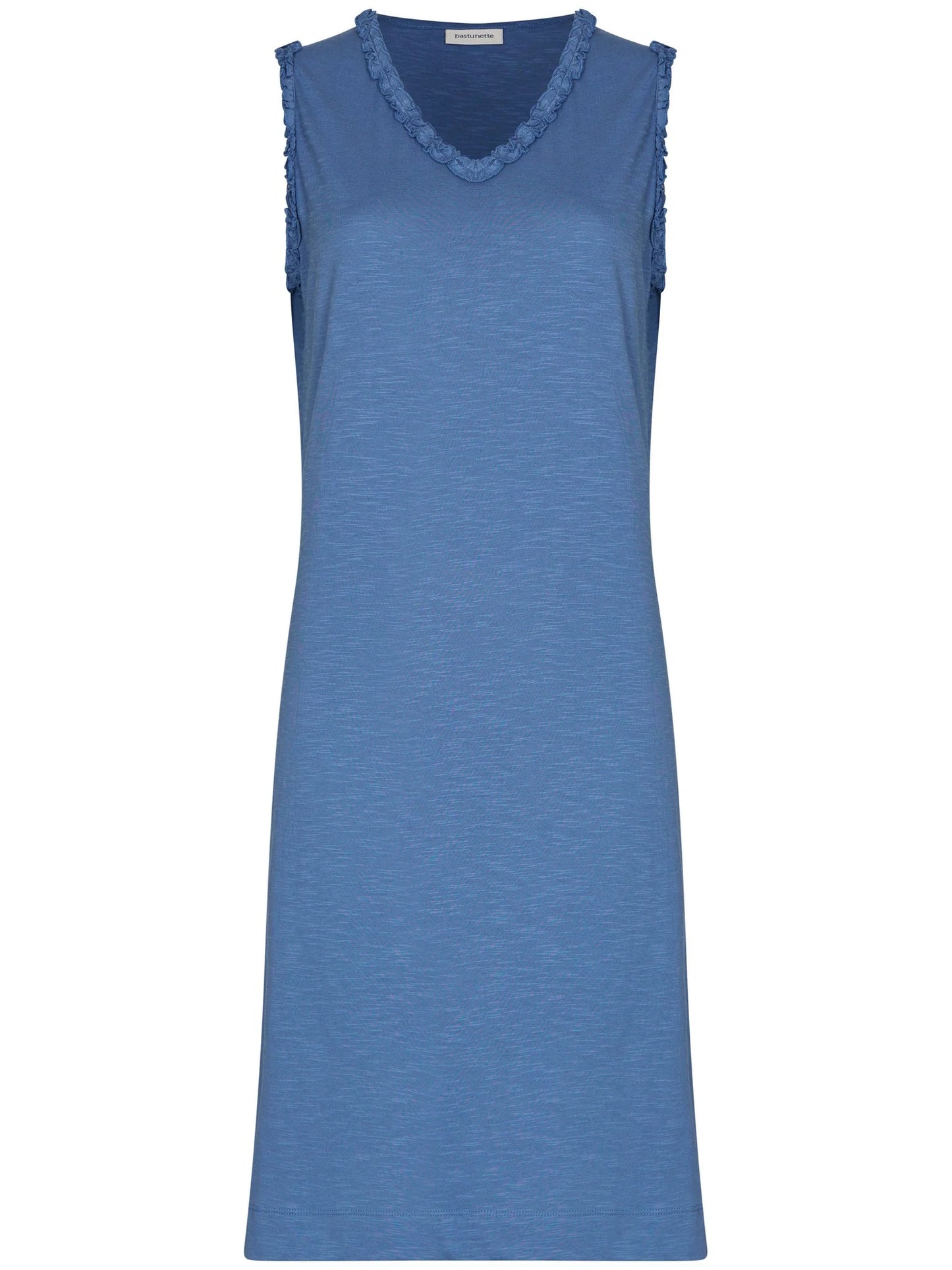 Pastunette mouwloos Nachthemd - Stone Blue 111261-128-1 - donker blauw