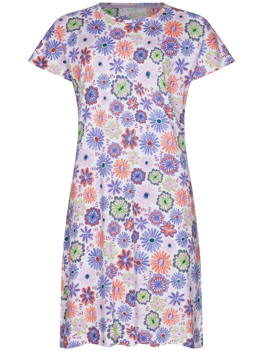 Rebelle Nachthemd met All-over print - Waterflower 111261-600-2 - Paars
