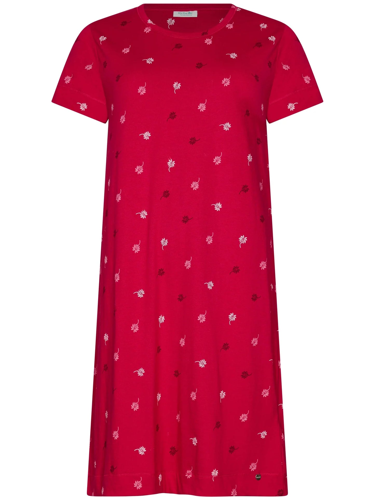 Rebelle Nachthemd met All-over print - Palm Springs 111261-626-2 - Roze