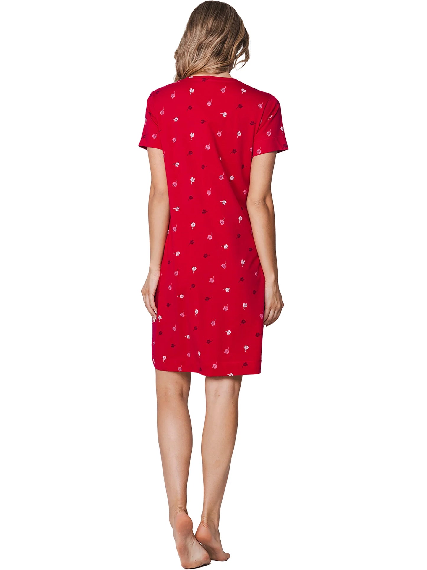 Rebelle Nachthemd met All-over print - Palm Springs 111261-626-2 - Roze