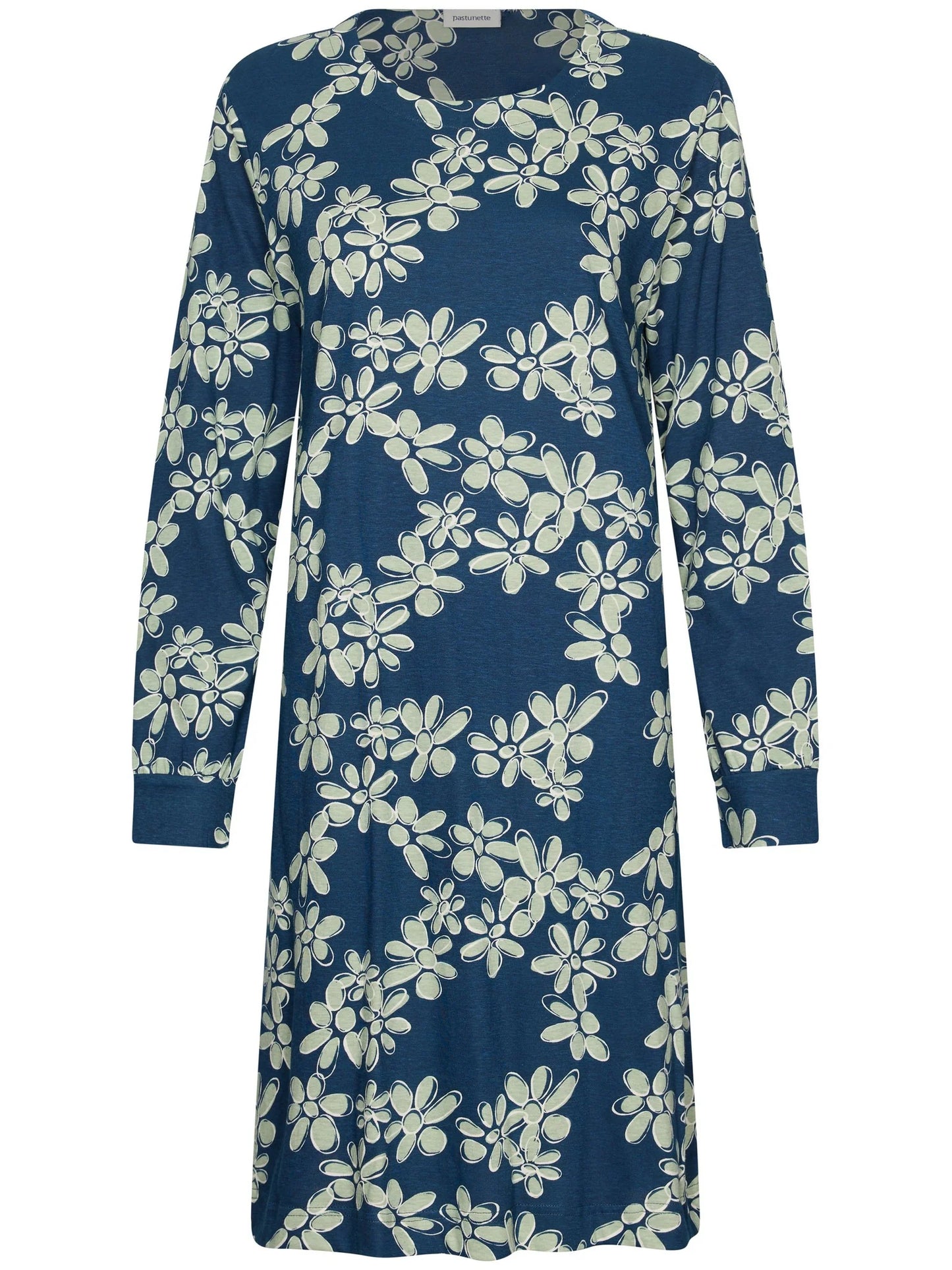 Pastunette nachthemd serie Nordic Bloom - 111262-146-1 - Donker Blauw