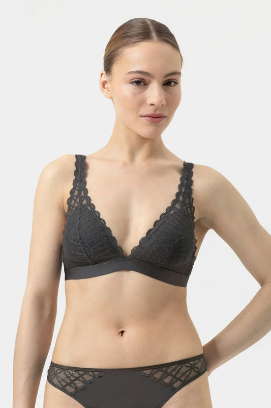 Mey bralette Triangle bh - Poetry Temptation 1150022 - Thunder Grey 515