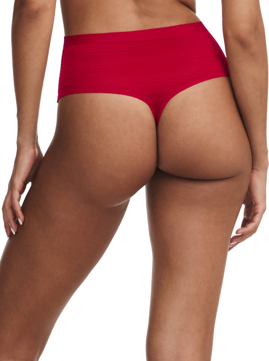 Chantelle naadloze hoge string - Soft stretch - passion red