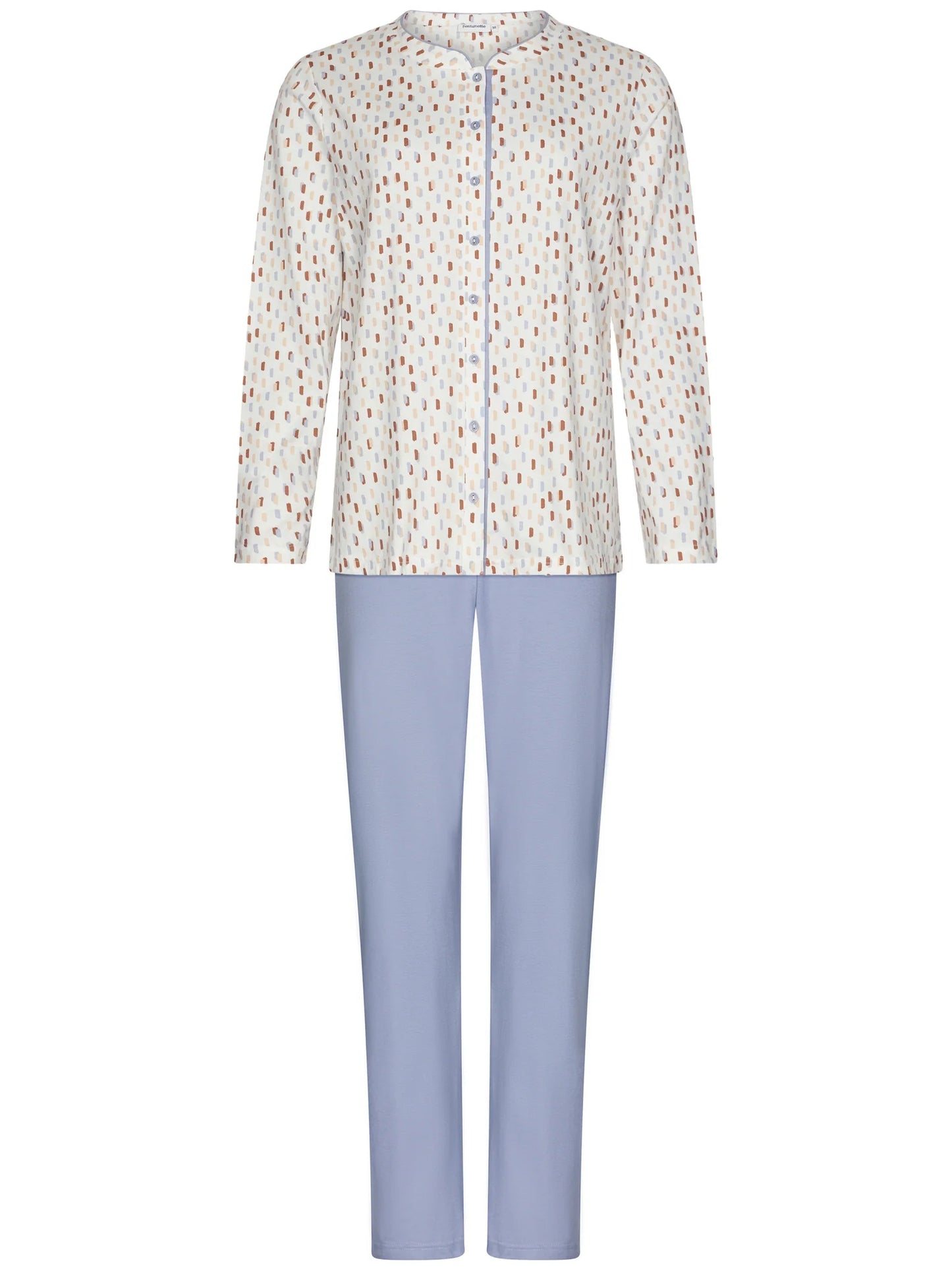 Pastunette doorknoop Pyjama serie Tender - 121252-150-1 - Blauw