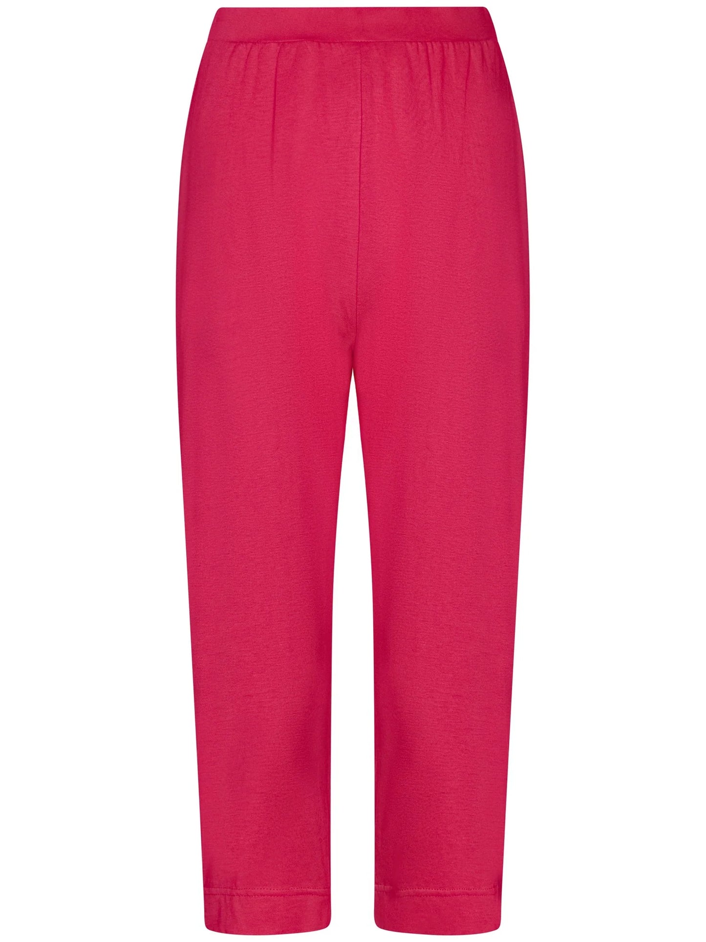 Rebelle Pyjama met 3/4 broek - Palm Springs 121261-618-1 - donker roze