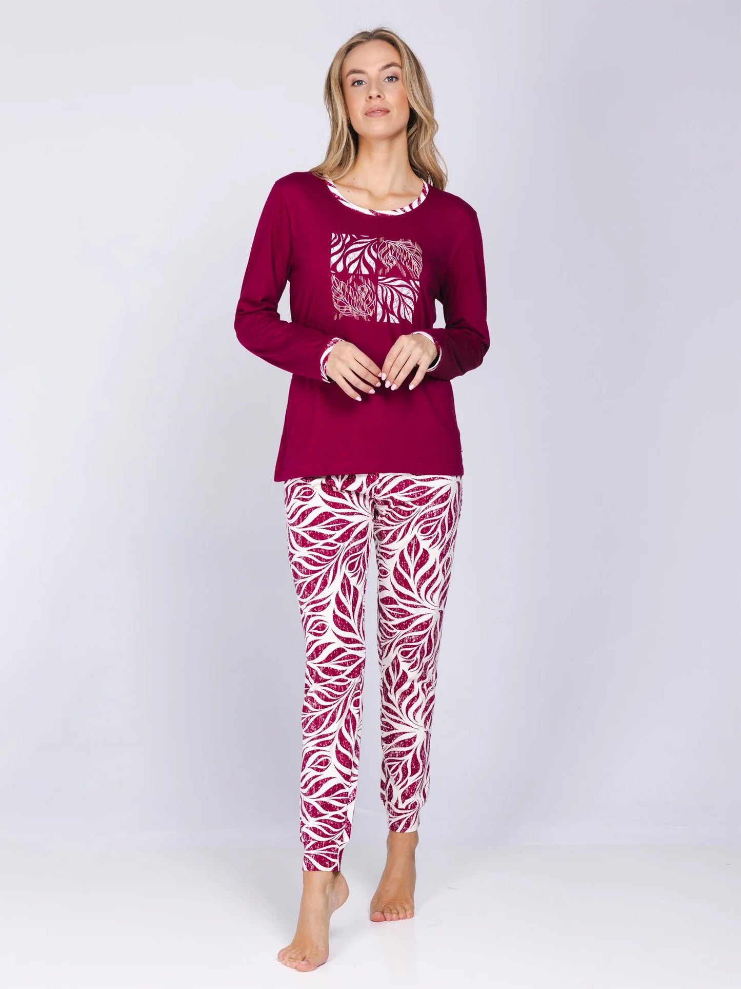 Pastunette Pyjama serie Rosewood Comfort - 121262-100-2 - Donker Rood