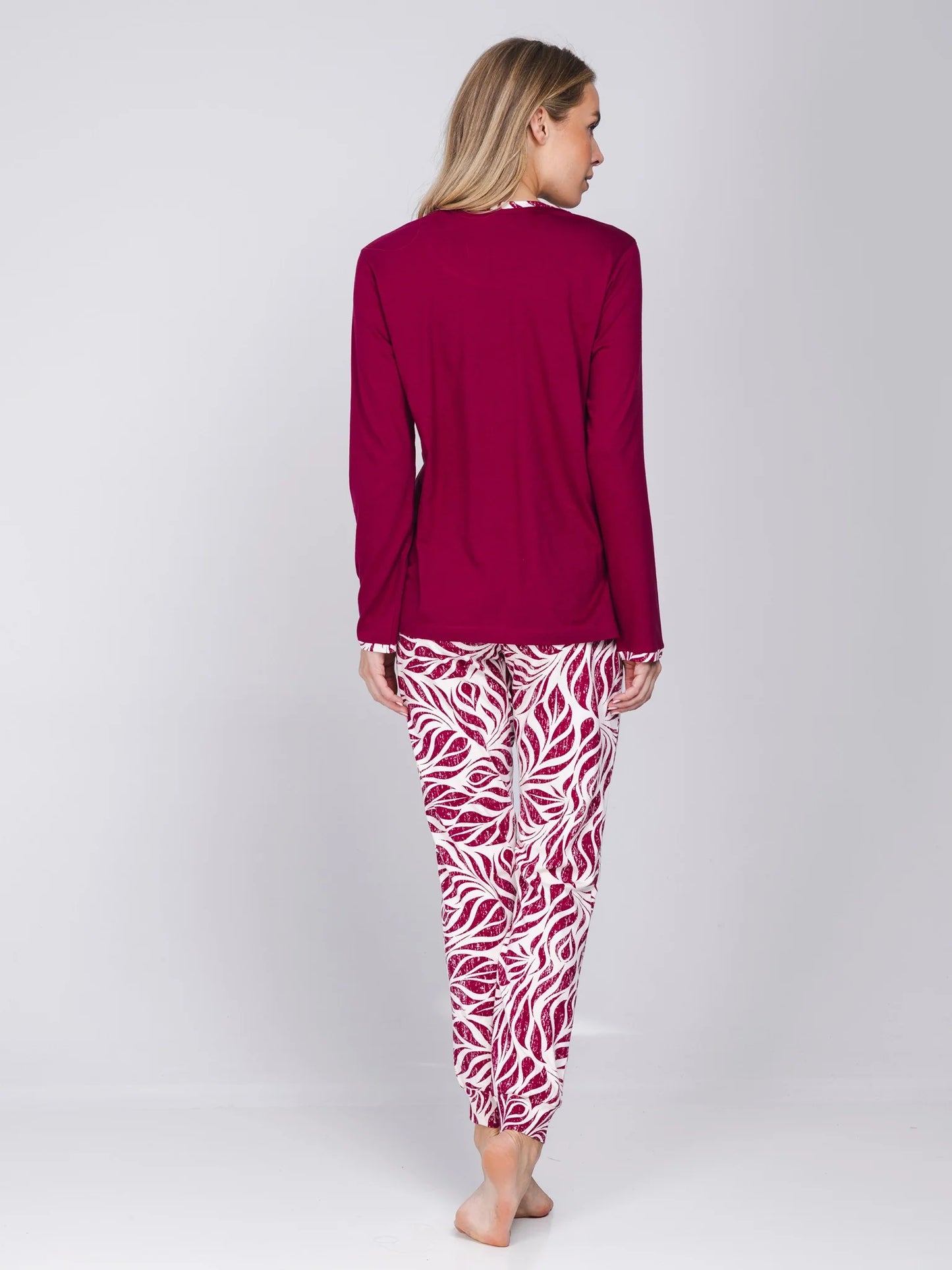 Pastunette Pyjama serie Rosewood Comfort - 121262-100-2 - Donker Rood