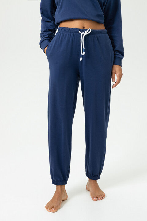 Mey pyjamabroek enkel lange - Solid Love 1240019 - Blue Zodiac