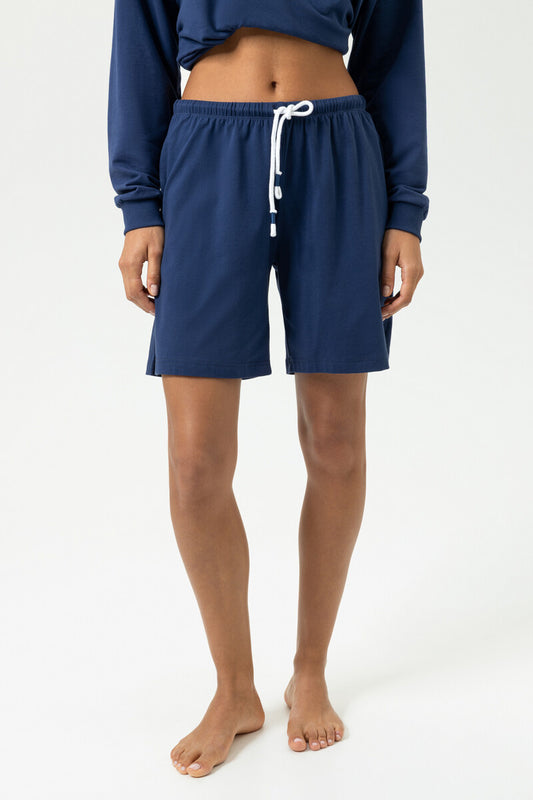 Mey korte pyjamabroek - Solid Love 1220086 - Blue Zodiac