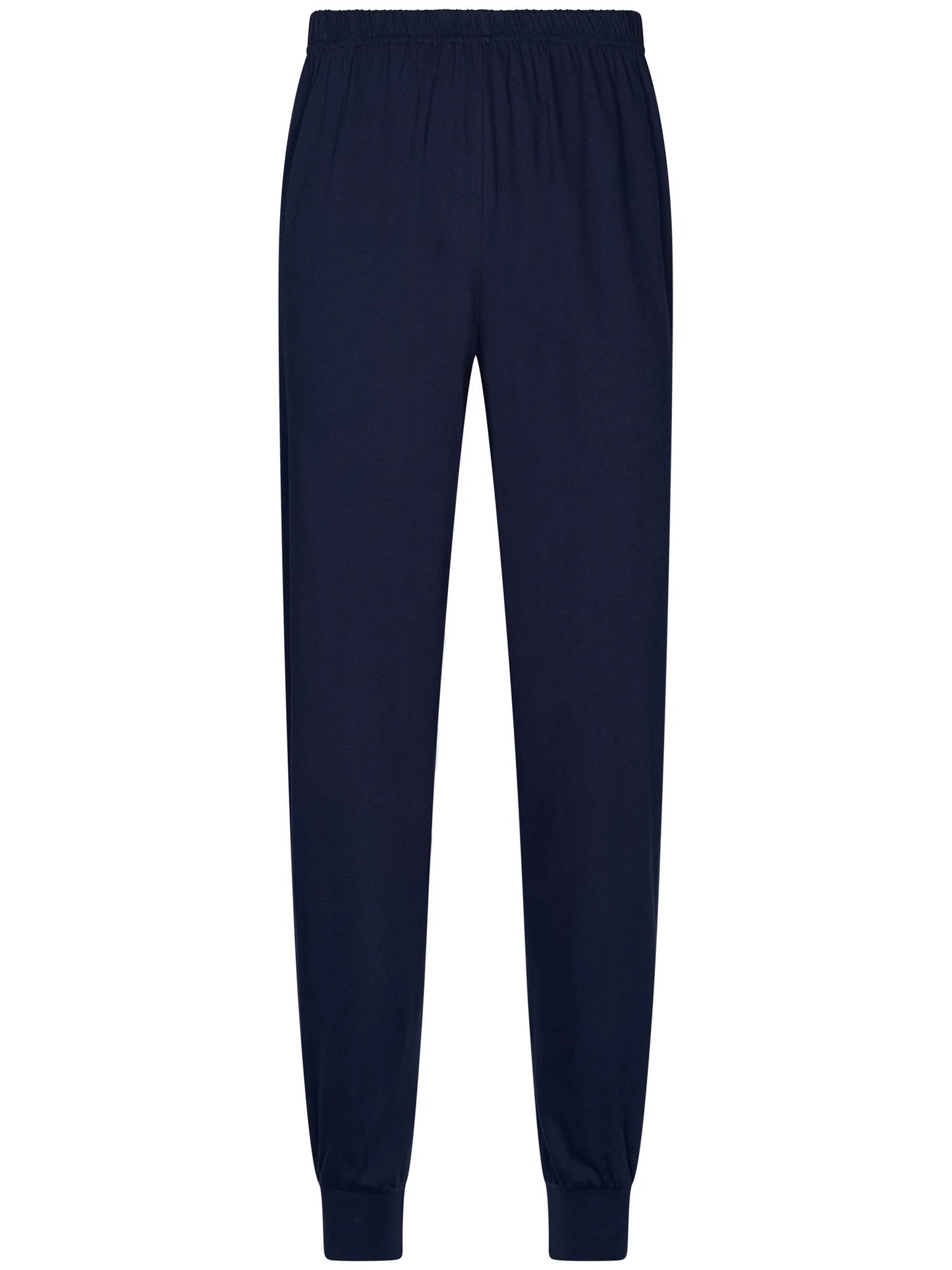 Robson heren pyjama met boorden circels - 122252-812-1 - Donker blauw