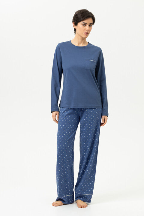 Mey pyjama lange mouwen - Polka Dreams 1230140 - Midnight Dust (1820)