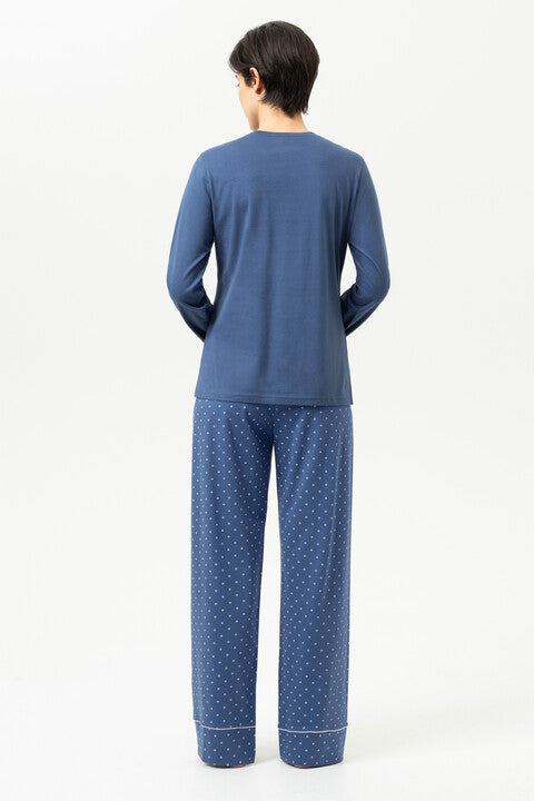 Mey pyjama lange mouwen - Polka Dreams 1230140 - Midnight Dust (1820)