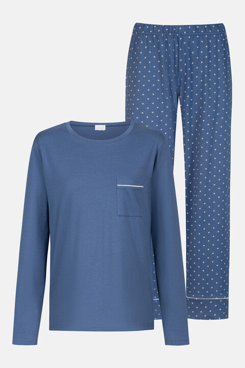 Mey pyjama lange mouwen - Polka Dreams 1230140 - Midnight Dust (1820)