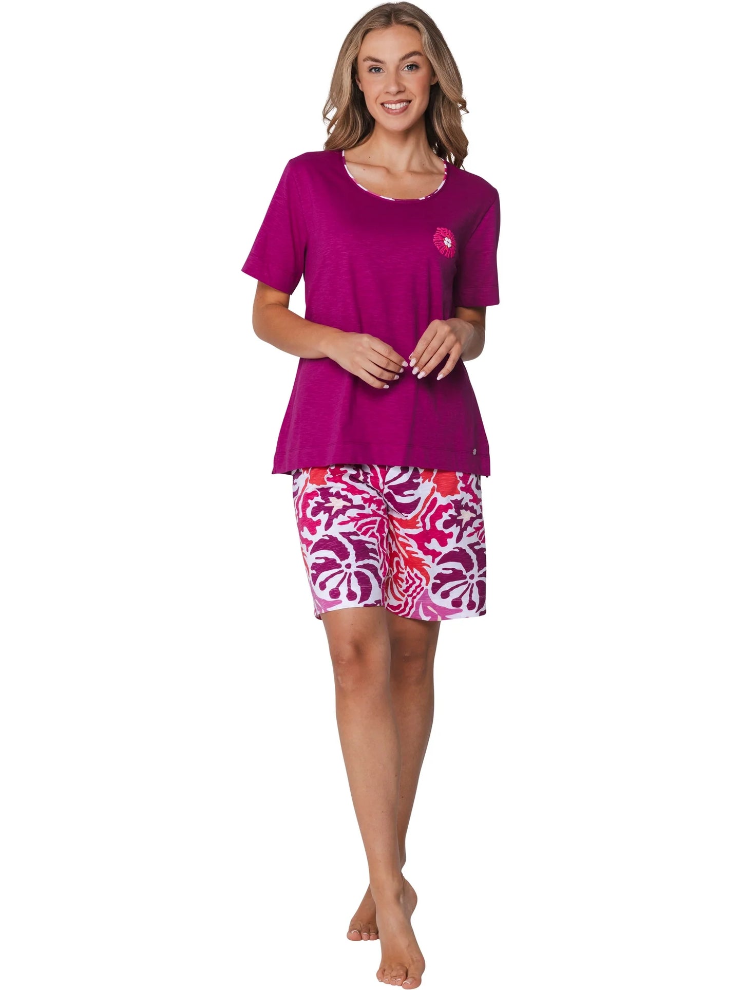 Pastunette shortama - Paradise Pink 131261-110-1 - Pink
