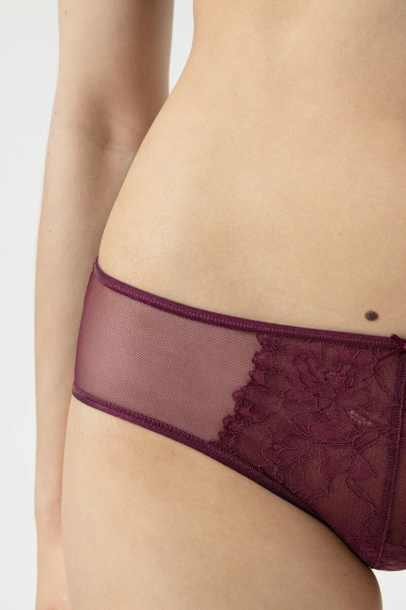 Mey Hipster met kant - Fabulous 1320002 - Boysenberry