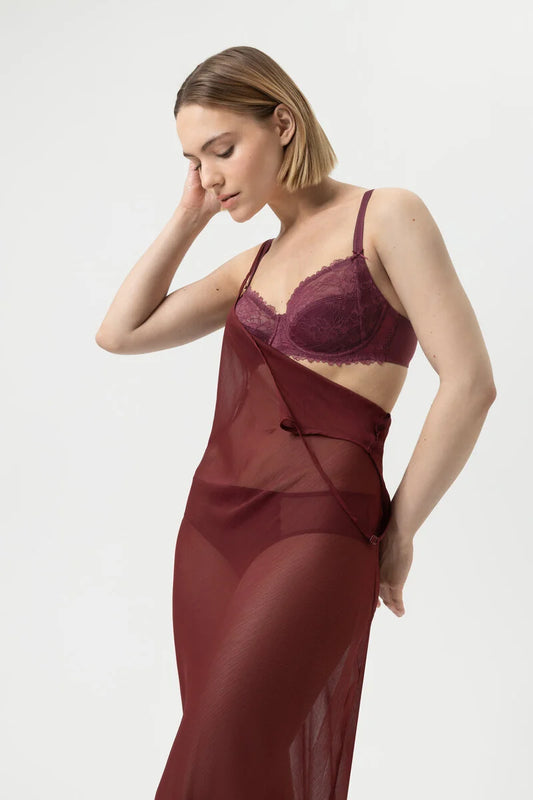 Mey Hipster met kant - Fabulous 1320002 - Boysenberry