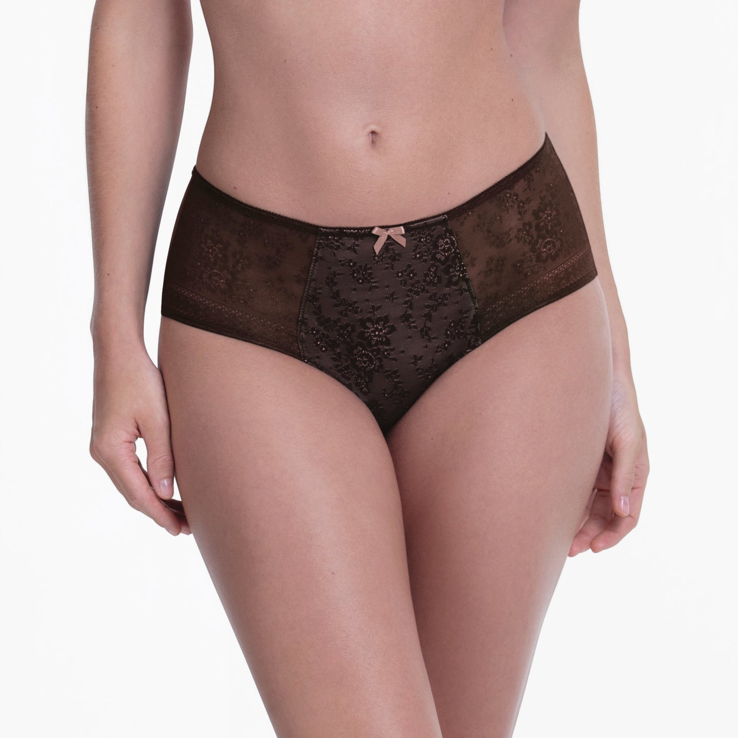 Rosa Faia Tailleslip - Fleur 1355 - Chocolate (768)