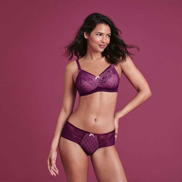 Rosa Faia Tailleslip - Rosemary 1385 -  Purple 121
