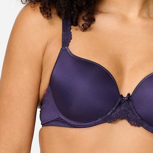 LingaDore voorgevormde t-shirt bh - Daily 1400-1-Y26 - Paars Grape (374)