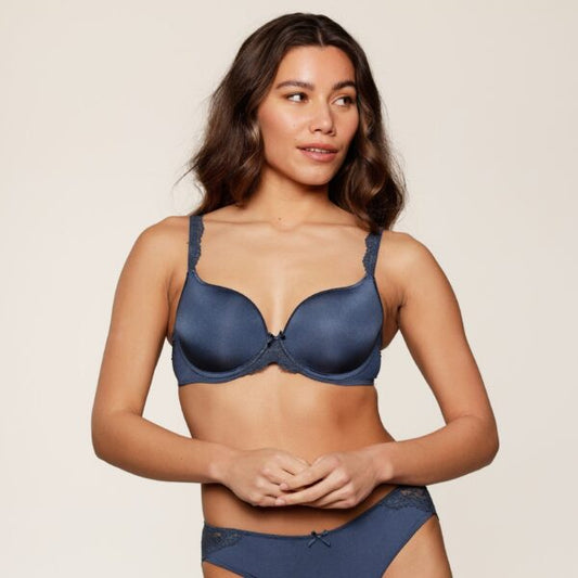 LingaDore voorgevormde t-shirt bh - Daily 1400-1 - Dark Denim (330)