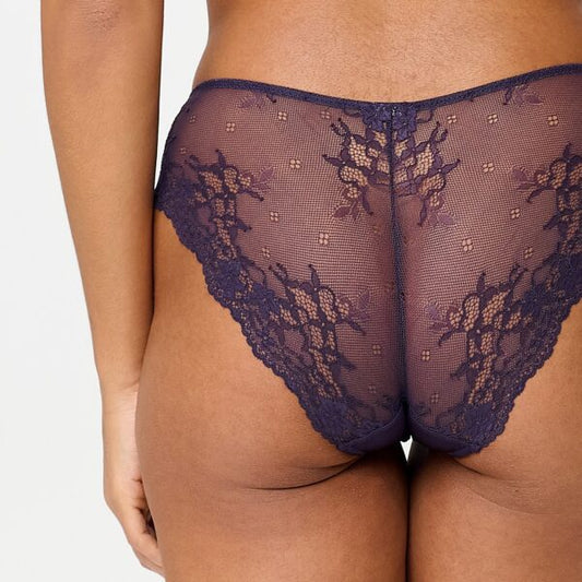 LingaDore brazilian lace slip - Daily 1400B-3-Y26 - Paars Grape (374)