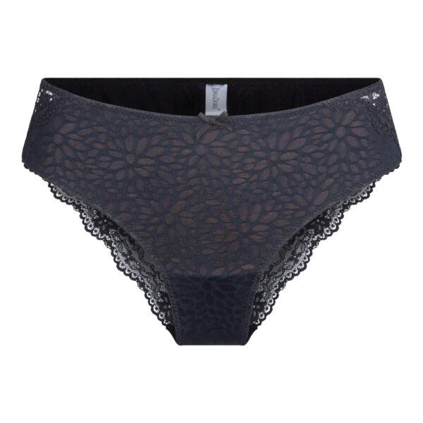 LingaDore brazilian lace slip - Daily 1400B-3 - Zwart Nude
