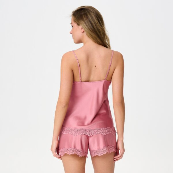 Lingadore shortama satijn met kant - Daily 1400SET-Y26 - Dusty Rose (12)
