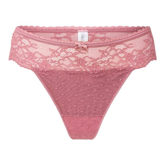 LingaDore string - Daily 1400T-Y26 - Dusty Rose (12)