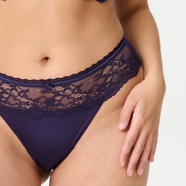LingaDore Lace string - Daily 1400T-Y26 - Paars Grape (374)