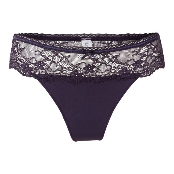 LingaDore Lace string - Daily 1400T-Y26 - Paars Grape (374)