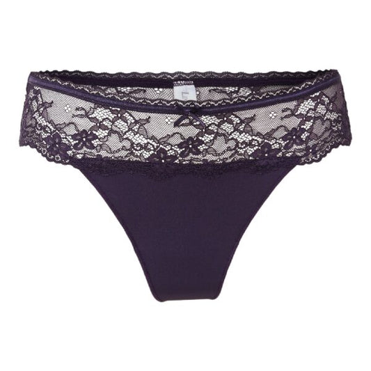 LingaDore Lace string - Daily 1400T-Y26 - Paars Grape (374)