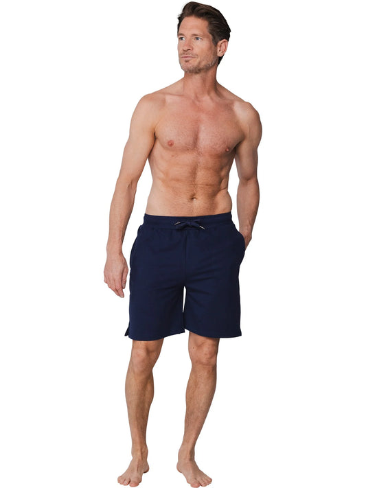 Pastunette heren korte pyjama broek - short 152199-512-3 - Donker Blauw