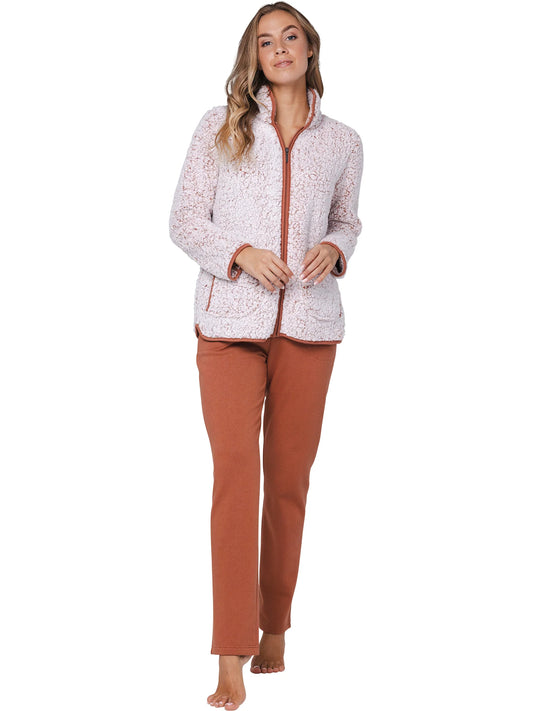 Rebelle Huispak met rits serie Tender - 181252-148-1 - Bruin