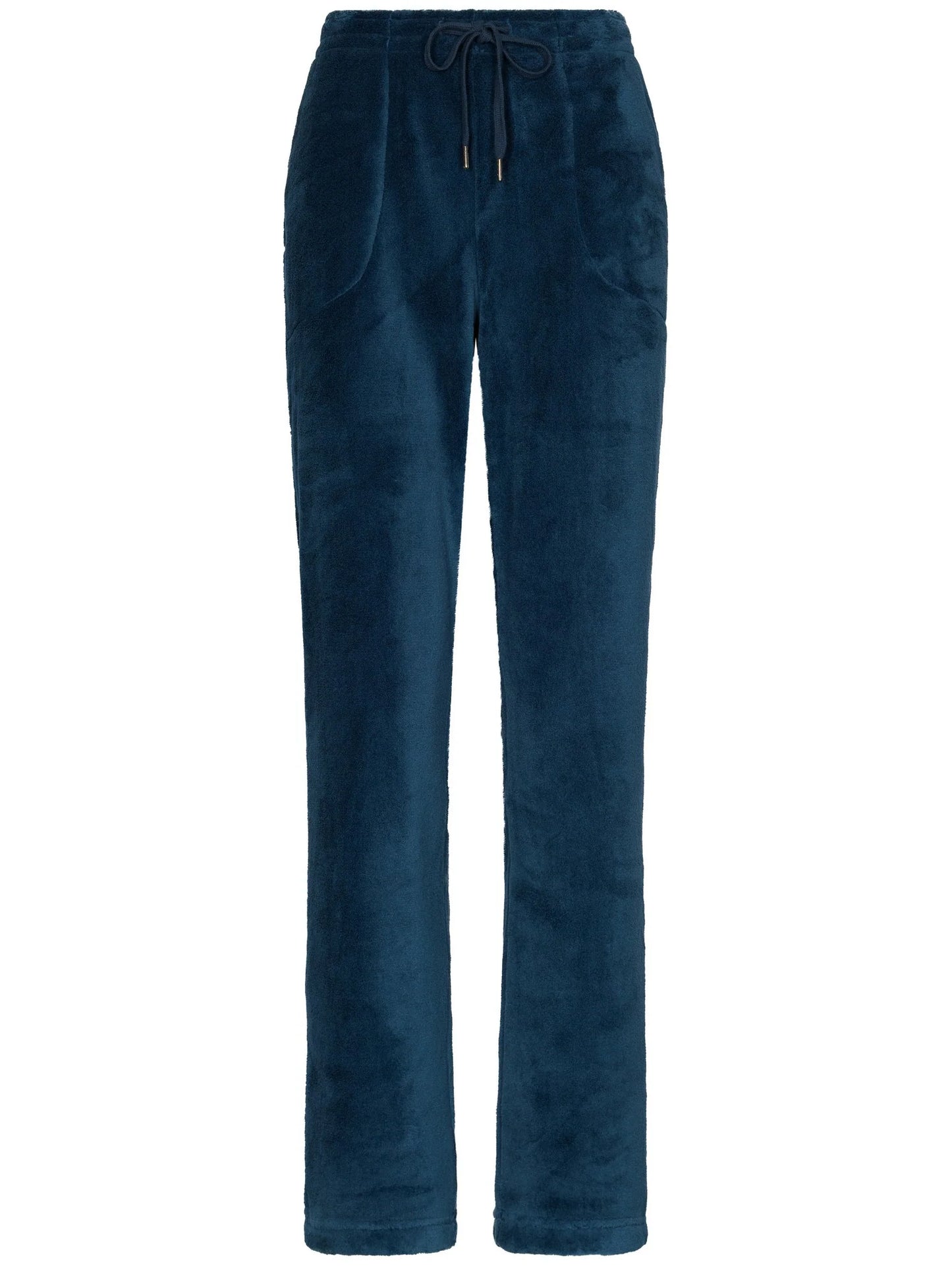 Pastunette huispak fleece met rits - Snowy Sparkle 181262-634-1 - Donker Blauw